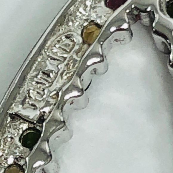 Teardrop Gemstone Earrings Sterling Silver Dangle - Picture 7 of 12